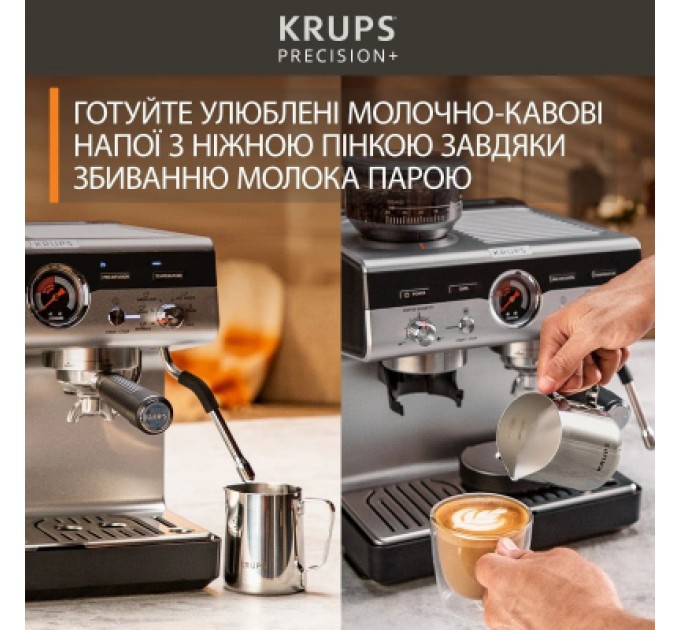 Krups Ріжкова кавоварка еспресо Krups XP804T10