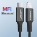 Ugreen Дата кабель USB-C to Lightning 1.0m US1713A Nickel Plating ABS Shell Black Ugreen (60751)