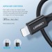 Ugreen Дата кабель USB-C to Lightning 1.0m US1713A Nickel Plating ABS Shell Black Ugreen (60751)