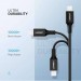 Ugreen Дата кабель USB-C to Lightning 1.0m US1713A Nickel Plating ABS Shell Black Ugreen (60751)