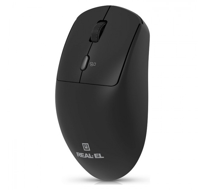 REAL-EL Миша бездротова REAL-EL RM-317W Black