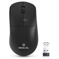 Миша бездротова REAL-EL RM-317W Black