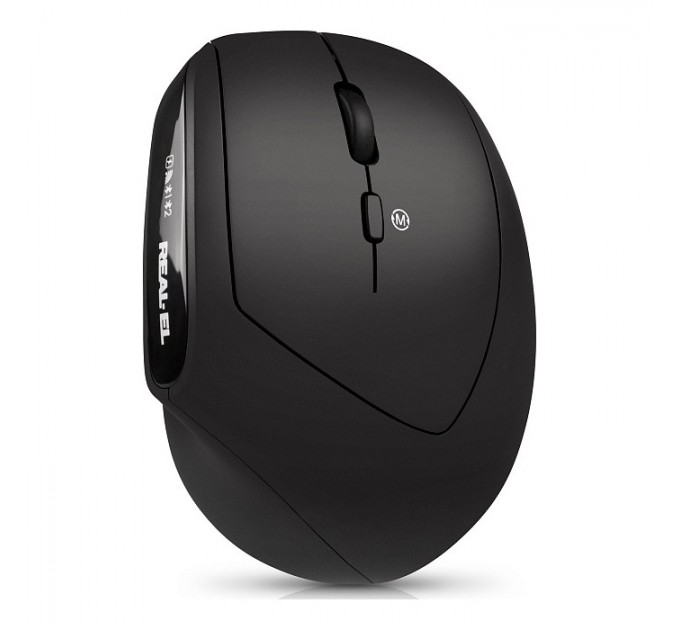 REAL-EL Миша бездротова REAL-EL RM-490W Black