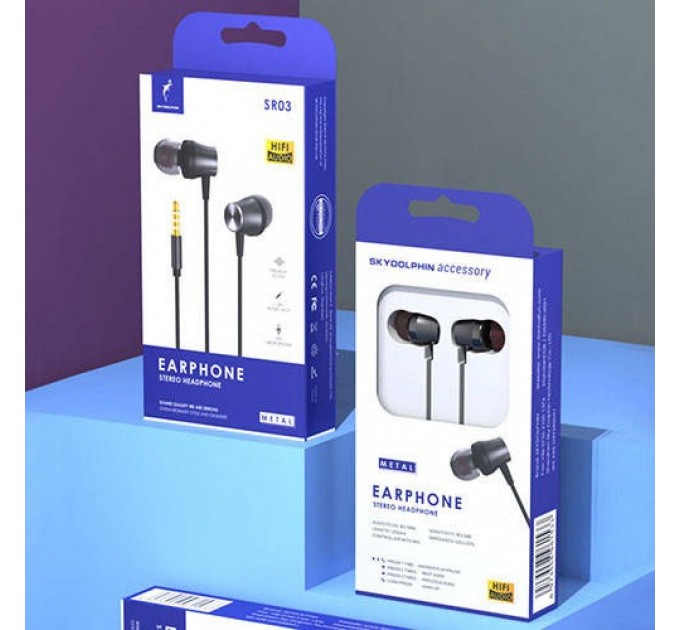 SkyDolphin Гарнітура SkyDolphin SR03 Gray (HF-000458)