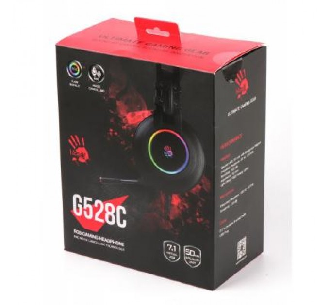 A4Tech Навушники A4Tech G528C Bloody Black