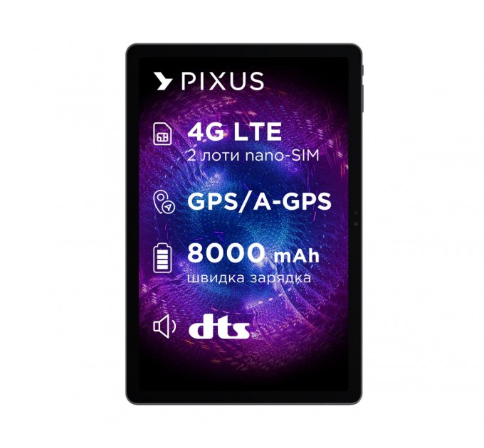 Pixus Планшет Pixus Titan 11" 8/256GB 4G Grey