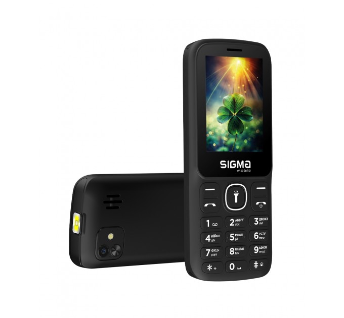 Sigma mobile Мобiльний телефон Sigma mobile X-style 242 Lucky Black