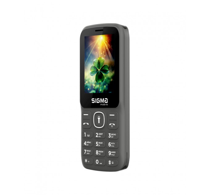 Sigma mobile Мобiльний телефон Sigma mobile X-style 242 Lucky Grey