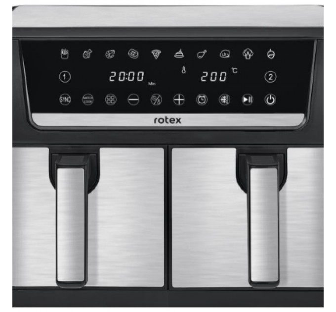 Rotex Мультипіч Rotex ROM1210-2XL MultiFry DUO
