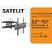 Satelit Кронштейн Satelit 32-65TILT400 (VESA400х400)