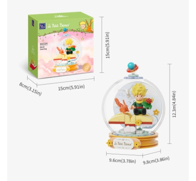 Pantasy Конструктор Pantasy Le Petit Prince Зимова мелодія (86333)