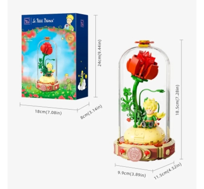 Pantasy Конструктор Pantasy Le Petit Prince Єдина троянда (86320)