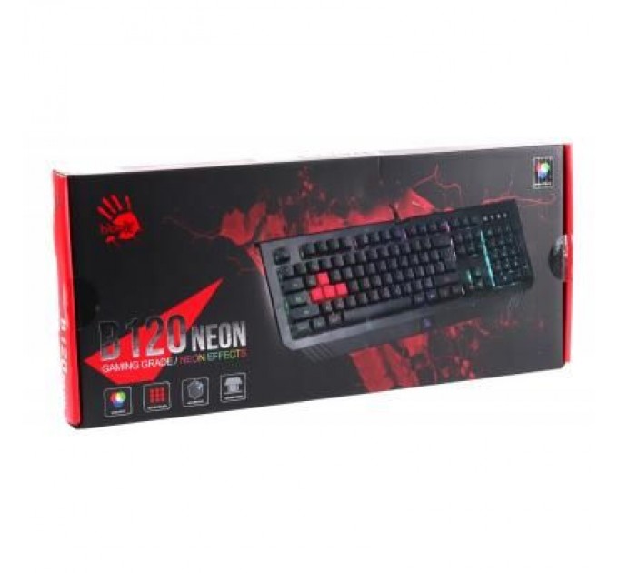 Клавіатура A4Tech Bloody B120N Black