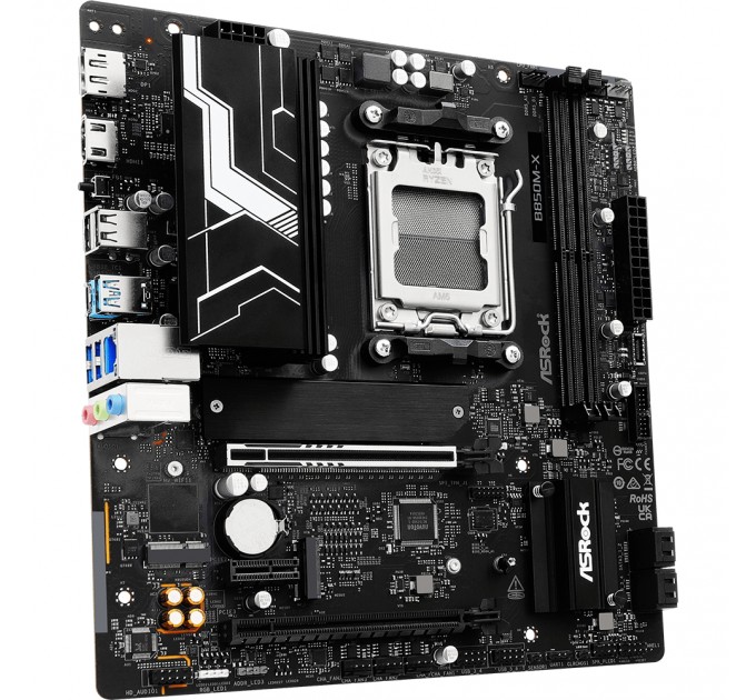 ASRock Материнська плата ASRock B850M-X R2.0 Socket AM5