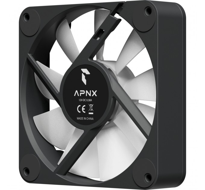 APNX Вентилятор APNX FP1-R 120 ARGB Black - 3 Pack (APF3-PF11267.11)