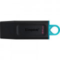 USB флеш накопичувач Kingston 64GB DataTraveler Exodia Black/Teal USB 3.2 (DTX/64GB)