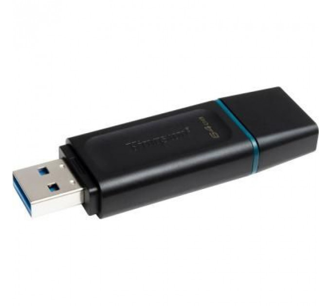 USB флеш накопичувач Kingston 64GB DataTraveler Exodia Black/Teal USB 3.2 (DTX/64GB)