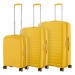 2E Набір валіз 2E Aero (L+M+S), бурштиново-жовті (2E-SPP-AERO-SET3-AY)