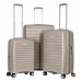 2E Набір валіз 2E Aero (L+M+S), сіро-коричневі (2E-SPP-AERO-SET3-TP)