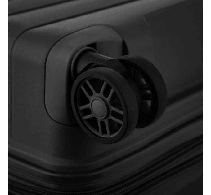 2E Набір валіз 2E Aero (L+M+S), чорні (2E-SPP-AERO-SET3-BK)