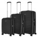 2E Набір валіз 2E Aero (L+M+S), чорні (2E-SPP-AERO-SET3-BK)