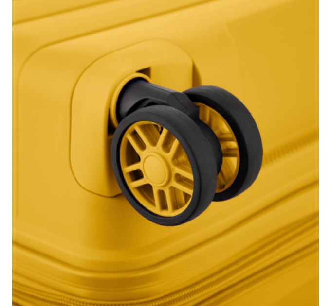 2E Набір валіз 2E Aero (M+S), бурштиново-жовті (2E-SPP-AERO-SET2-AY)