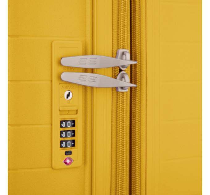 2E Набір валіз 2E Aero (M+S), бурштиново-жовті (2E-SPP-AERO-SET2-AY)