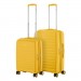 2E Набір валіз 2E Aero (M+S), бурштиново-жовті (2E-SPP-AERO-SET2-AY)