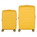 2E Набір валіз 2E Aero (M+S), бурштиново-жовті (2E-SPP-AERO-SET2-AY)