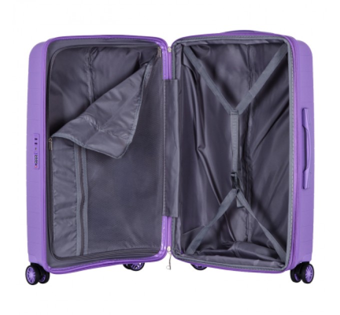 2E Набір валіз 2E Aero (M+S), лавандові (2E-SPP-AERO-SET2-LV)