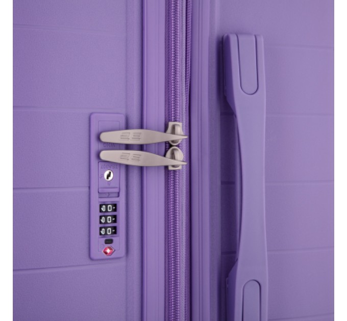 2E Набір валіз 2E Aero (M+S), лавандові (2E-SPP-AERO-SET2-LV)
