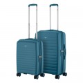 2E Набір валіз 2E Aero (M+S), сині (2E-SPP-AERO-SET2-TB)