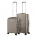 2E Набір валіз 2E Aero (M+S), сіро-коричневі (2E-SPP-AERO-SET2-TP)