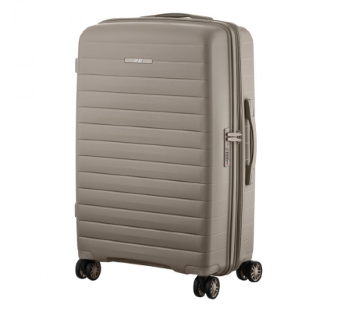 2E Набір валіз 2E Aero (M+S), сіро-коричневі (2E-SPP-AERO-SET2-TP)