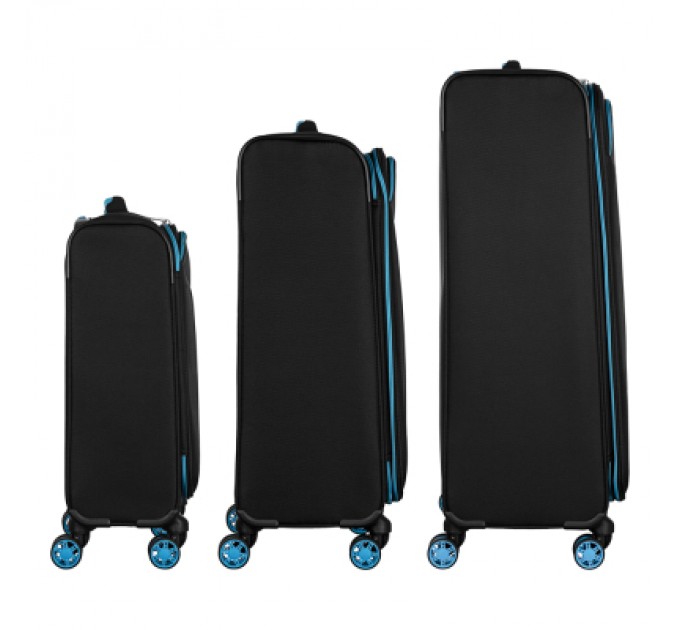 2E Набір валіз 2E Trek (L+M+S), чорні (2E-SPE-TREK-SET6-BK)