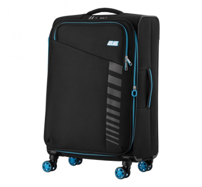 2E Набір валіз 2E Trek (L+M+S), чорні (2E-SPE-TREK-SET6-BK)