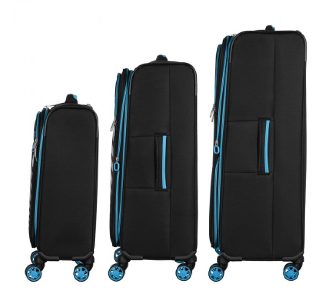 2E Набір валіз 2E Trek (L+M+S), чорні (2E-SPE-TREK-SET6-BK)