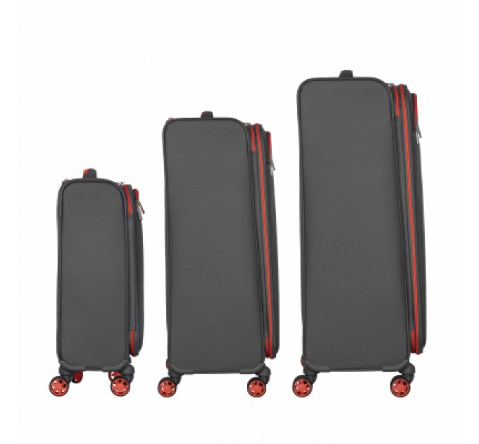 2E Набір валіз 2E Trek (L+M+S), сірі (2E-SPE-TREK-SET6-GR)