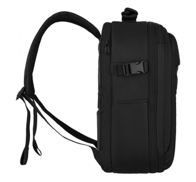 2E Набір валіз 2E Trek (M+S), чорні (2E-SPE-TREK-SET4-BK)