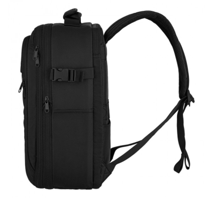 2E Набір валіз 2E Trek (M+S), чорні (2E-SPE-TREK-SET4-BK)