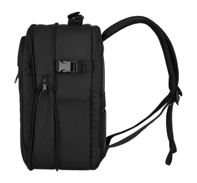 2E Набір валіз 2E Trek (M+S), чорні (2E-SPE-TREK-SET4-BK)