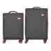 2E Набір валіз 2E Trek (M+S), сірі (2E-SPE-TREK-SET4-GR)