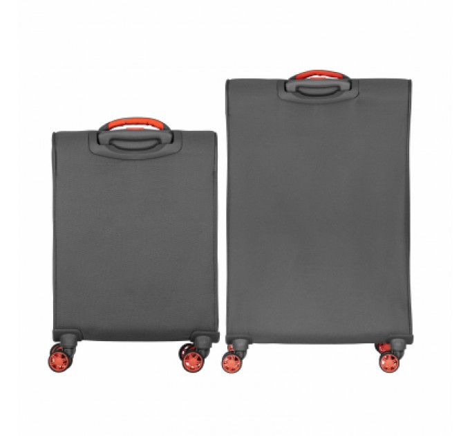 2E Набір валіз 2E Trek (M+S), сірі (2E-SPE-TREK-SET4-GR)