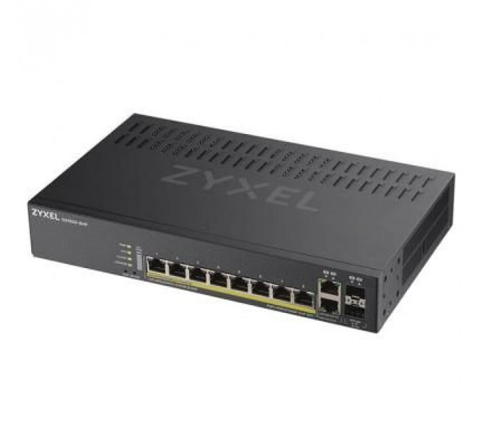 Комутатор мережевий ZyXel GS1920-8HPV2-EU0101F
