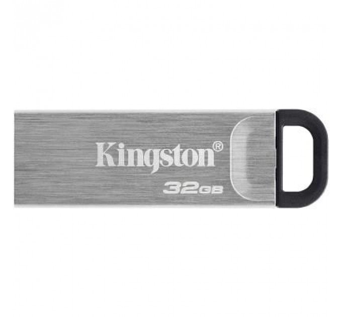 USB флеш накопичувач Kingston 32GB DT Kyson Silver/Black USB 3.2 (DTKN/32GB)