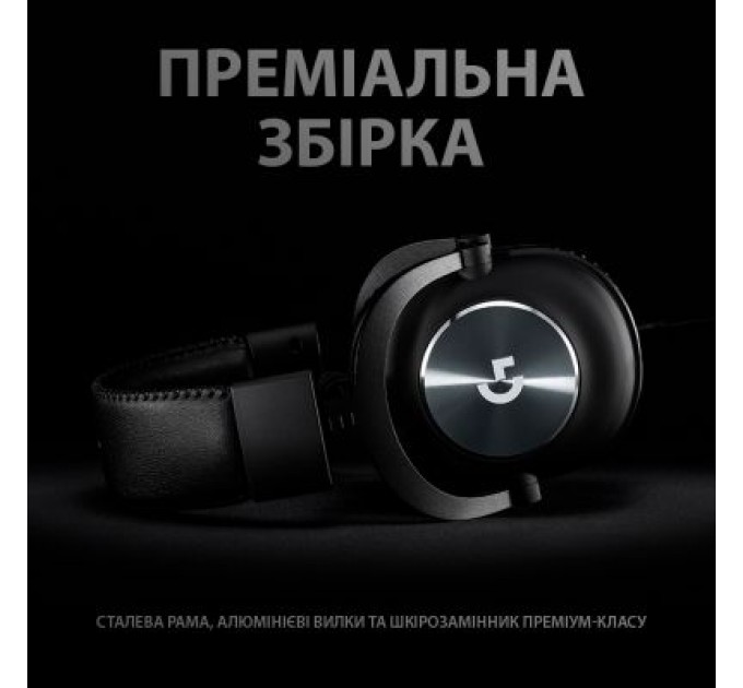 Навушники Logitech G PRO X Gaming Headset Black (981-000818)