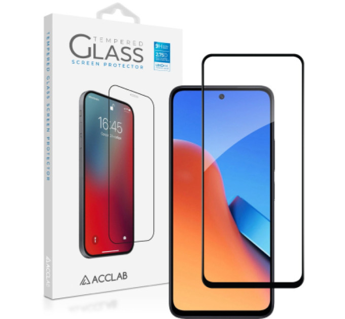 ACCLAB Скло захисне ACCLAB Full Glue Xiaomi Redmi 13 Black (1283126592904)