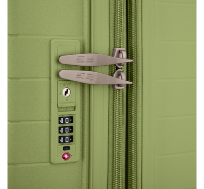 2E Валіза 2E Aero 35/44 л оливково-зелена (2E-SPP-AERO-S-MG)