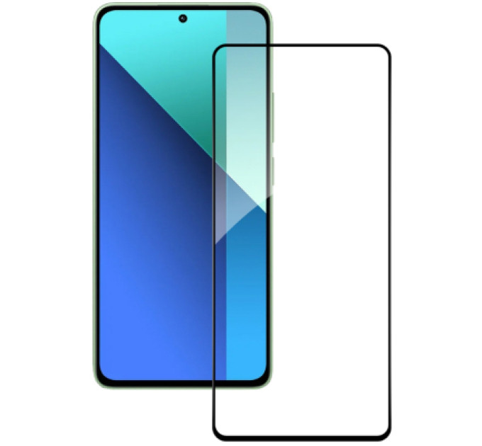 ACCLAB Скло захисне ACCLAB Full Glue Xiaomi Redmi Note 13 4G Black (1283126583704)