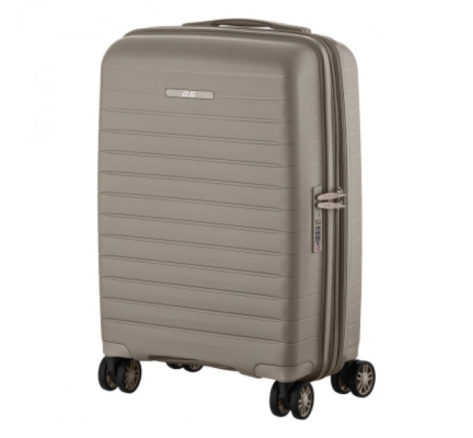2E Валіза 2E Aero 35/44 л сіро-коричнева (2E-SPP-AERO-S-TP)
